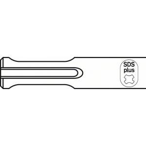 Набор долот SDS-Plus 3 предмета пика зубило лопаточное долото 250 мм, BOSCH, 2607019159