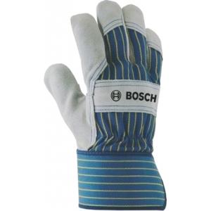 Защитные перчатки с вставками из бычьей кожи GL SL 10, 1 пара, BOSCH, 2607990104