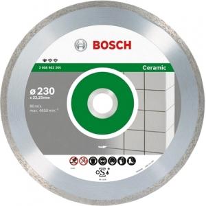 Алмазный отрезный круг для керамической плитки 125х22,23 мм FPE ECO, BOSCH, 2608602202