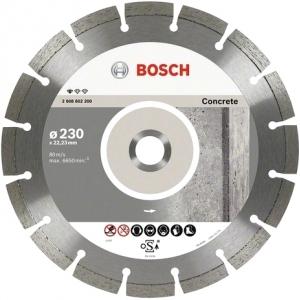Диск алмазный отрезной Professional for Concrete 300х22,2 мм, BOSCH, 2608602542