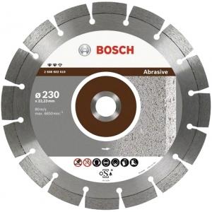 Диск алмазный отрезной Professional for Abrasive 300х22,2 мм, BOSCH, 2608602700