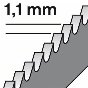 Пилки T118AHM для лобзиков 3 шт (59 мм; Inox), BOSCH, 2608630663