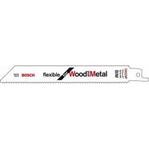 Полотна для ножовочной пилы 5 шт (150х19х09 мм) по дереву с металлом S922VF, BOSCH, 2608656017