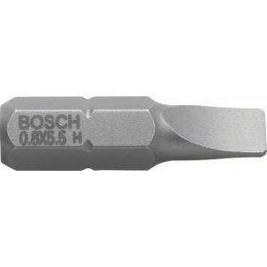 Бита 25 мм 25 шт прямой шлиц 12Х65 XH, BOSCH, 2607001467