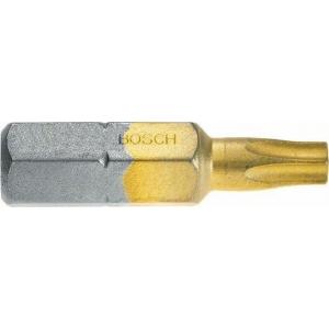 Бита Торх Т40 хвостовик шестигранный 1/4 25 мм 3шт, BOSCH, 2607001697