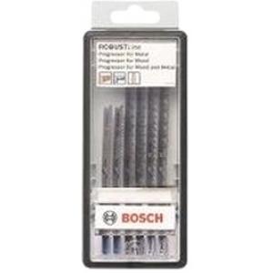 Набор из 6 пильных полотен по дереву Robust Line (хвостовик с одним упором), BOSCH, 2607010572