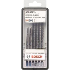 Набор из 10 пильных полотен по металлу Robust Line (хвостовик с одним упором), BOSCH, 2607010573