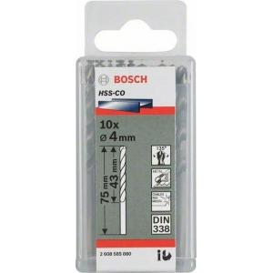 Сверло HSS-Cо Standardline 10 шт 33х65 мм DIN 338 по металлу, BOSCH, 2608585878