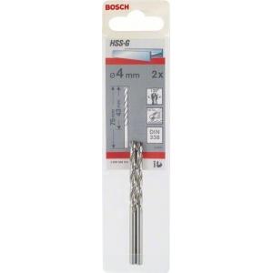 Сверло Standard по металлу 2 шт 1х12/34 мм HSS-G, BOSCH, 2608585906