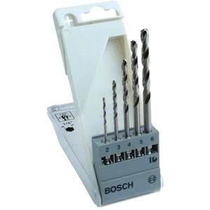 Набор сверел 2-6 мм 6-ГР. 1/4, BOSCH, 2608595517