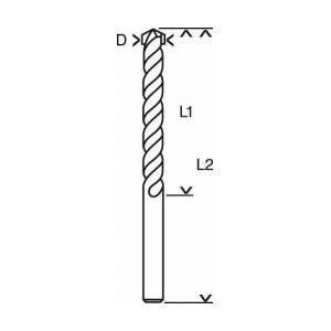 Сверло по камню 10X200MM HM, BOSCH, 2608596148