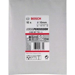 Сверло SILVER по бетону для дрелей 10 шт 6х60х100 мм, BOSCH, 2608597716