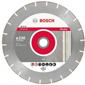 Диск алмазный отрезной Professional for Marble 230х22,2 мм, BOSCH, 2608602283