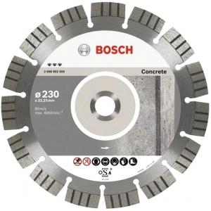 Диск алмазный отрезной Best for Concrete 180х22,2 мм, BOSCH, 2608602654