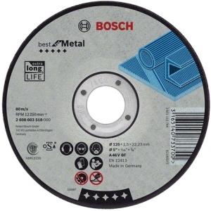 Отрезной круг Best по металлу 115x2,5 вогнутый, BOSCH, 2608603525