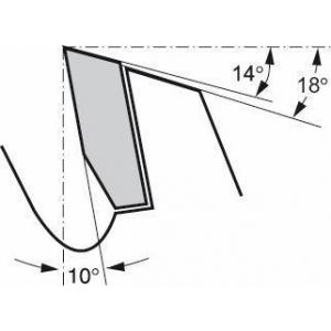 Диск пильный по дереву OPTILINE 210x30 мм, 24T для торцовочных пил, BOSCH, 2608640429