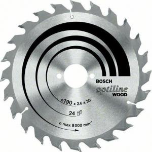 Диск циркулярный Optiline Wood для торцовочных пил 160х20/16 мм Z48, BOSCH, 2608640732