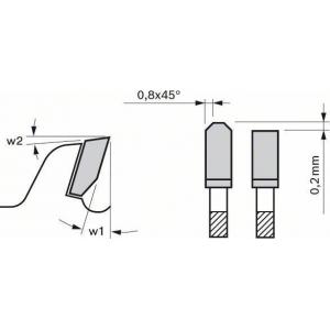 Диск пильный Top Precision Best for Laminated Panel Abrasive 303x30 мм, 60T для циркулярных пил, BOSCH, 2608642106