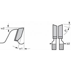 Подрезной диск 100x20x12+12, BOSCH, 2608642127