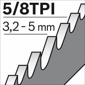 5 Пильное полотно BIM S 610 VF, BOSCH, 2608657608