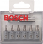 Набор бит 6 шт 25 мм TORX XH, BOSCH, 2607001943