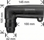 Угловая сверелильная головка 43 мм, BOSCH, 1618580000