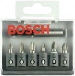 Набор бит 25 мм 6 шт PH1/2/3 XH SET, BOSCH, 2607001938