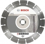 Диск алмазный отрезной Professional for Concrete 300х20/254 мм, для настольных пил, BOSCH, 2608602543