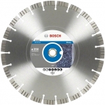 Диск алмазный отрезной Professional for Stone 350х20/254 мм, для настольных пил, BOSCH, 2608602603