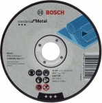 Отрезной круг Standard по металлу 125х1.6 мм, SfM прямой, BOSCH, 2608603165