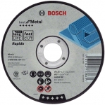 Отрезной круг по металлу 125х1 мм, прямой, BOSCH, 2608603396