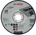 Отрезной круг Best по нержавейке 125x1,5 прямой, BOSCH, 2608603496