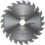 Диск пильный Speedline ECO по дереву 130х20 мм Z18, BOSCH, 2608641778