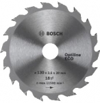 Диск пильный по древесине 130x20 мм, BOSCH, 2608641782