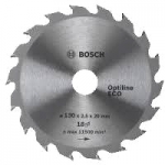 Диск пильный по древесине 150x20 мм, BOSCH, 2608641784