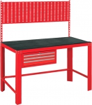Верстак инструментальный, ящик, задняя панель, красный, МАСТАК, 541-11515R